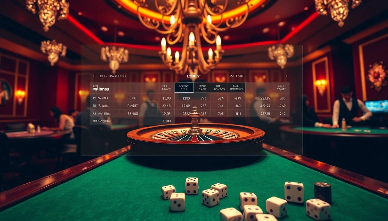 Exciting casino experience at https://tha-bet.pro/ with roulette, poker, and vibrant betting atmosphere.