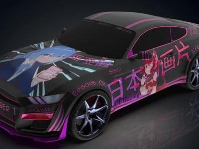Anime for Cars: So machen Sie mit Ihrer Auto Anime Folierung jedes Fahrzeug zum Blickfang!
