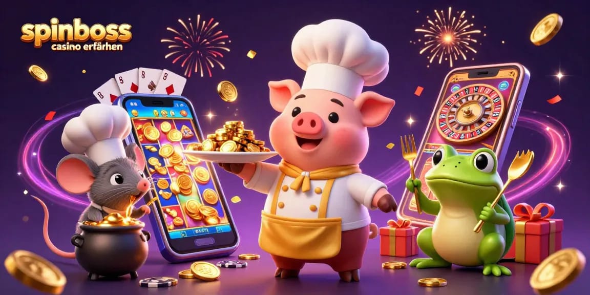 Spinboss Casino Erfahrungen: Genießen Sie spannende Casinospiele mit Goldpreisen.