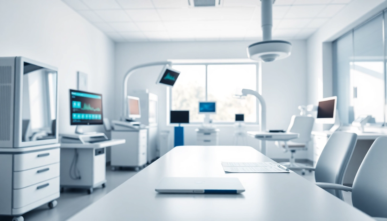 Driada medical advanced technologies in a modern medical workspace for efficient healthcare.