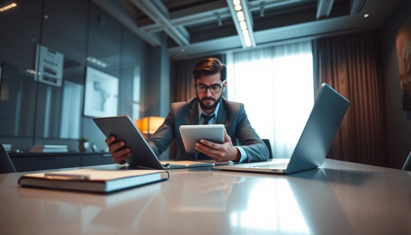 Headhunter Schweiz in einem modernen Büro bei der Rekrutierung von Talenten.