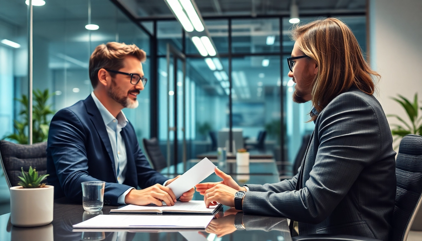 Unternehmensberatung bei der Analyse von Geschäftsstrategien in einem modernen Büro.