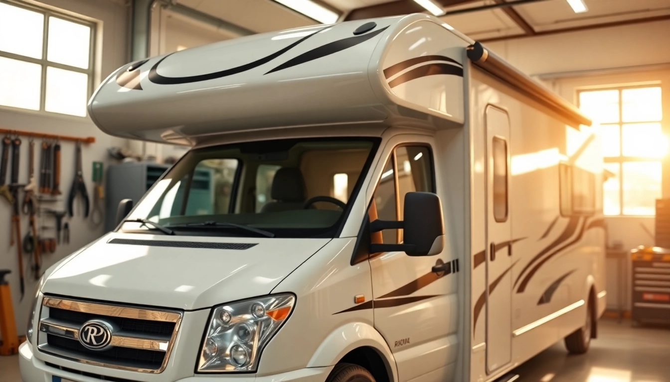 Wohnmobil Gutachten in einer professionellen Umgebung zur Qualitätsprüfung.