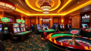 Join the excitement at SV388 with lively casino tables and thrilling online betting experiences.