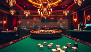 Exciting casino experience at https://tha-bet.pro/ with roulette, poker, and vibrant betting atmosphere.