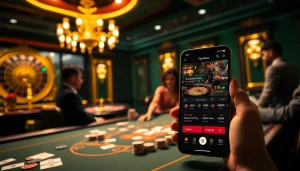 Experience the excitement of gambling at https://topclub.website/ with a lively poker game in a luxurious setting.