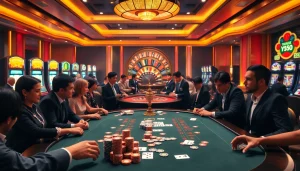 Engage in thrilling gaming action at https://yo88.cash/ with vibrant cards and casino ambiance.