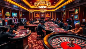 Experience high-stakes action at KJC with thrilling games and luxurious settings https://kjcmh.com/.