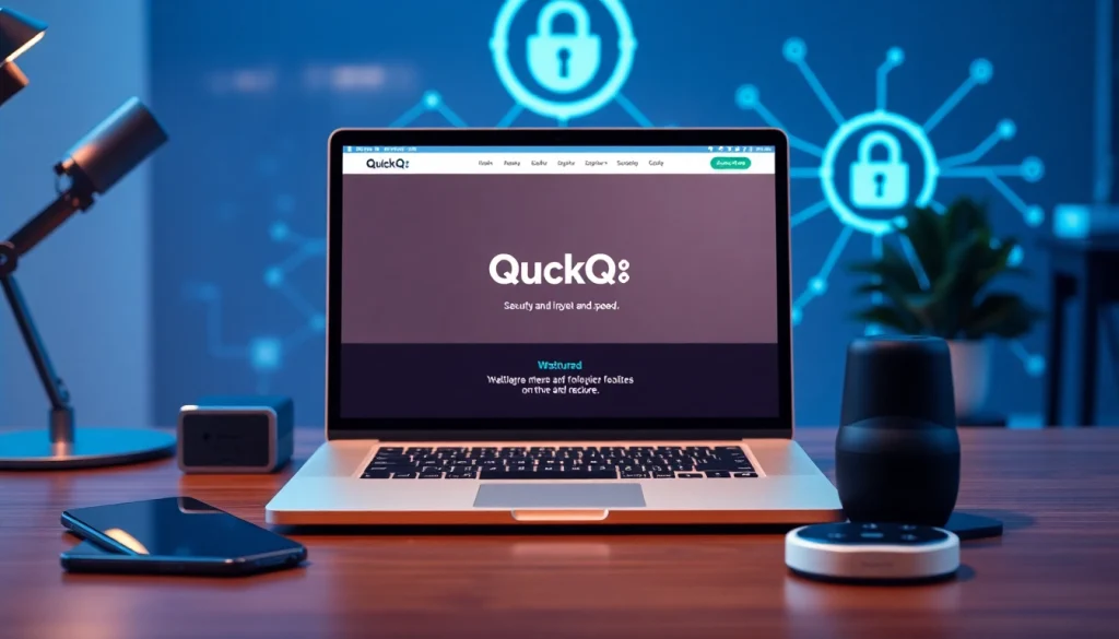在数字化工作空间的现代设备上使用 QuickQ官网，提升在线隐私与安全。