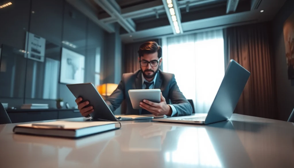 Headhunter Schweiz in einem modernen Büro bei der Rekrutierung von Talenten.