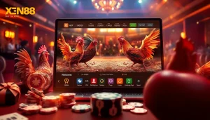 Experience the thrilling action of đá gà xn88 with live matches and interactive betting options.