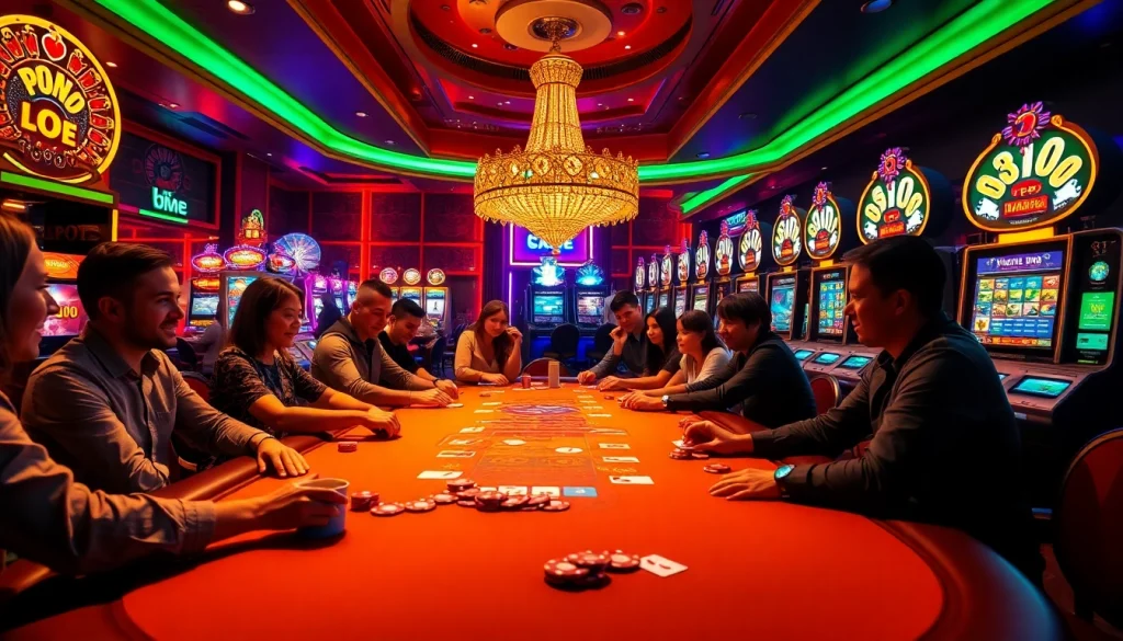 Experience the thrill of winning at b52.moe with vibrant poker and slots.