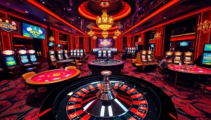 Experience the thrill of winning at https://lucky88.bike/ with a luxurious casino environment and colorful slot machines.