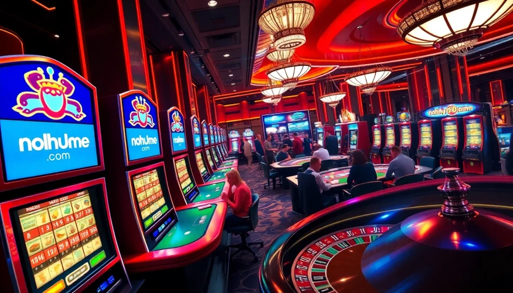 Experience the thrill of nohu90me.com with vibrant slot machines and energetic gaming action.