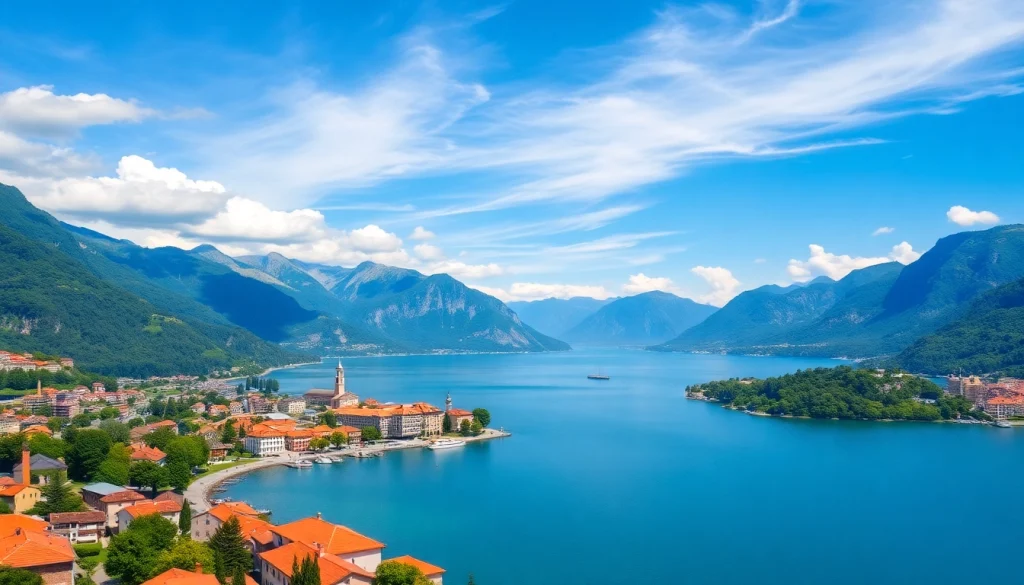 Wunderschöne Luftaufnahme des Gardasees, Italien – perfekt für Ihren Urlaub am Gardasee.